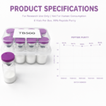 【TB500 Thymosin Beta 4 Acetate 】Lyophilized Freeze-Dried Peptide Powder, Vacuum Lyophilized Vials, Sample & Bulk Supply For Scientific Laboratory Research - Image 7