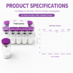 【TB500 Thymosin Beta 4 Acetate 】Lyophilized Freeze-Dried Peptide Powder, Vacuum Lyophilized Vials, Sample & Bulk Supply For Scientific Laboratory Research - Image 4