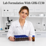 GHK-Cu Lyophilized Powder   GHK-Cu Blue Copper Peptide Lyophilized Powder | Copper Tripeptide-1 Freeze-dried Powder For Skincare Formulation, Wholesale Bulk Supply - Image 3