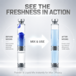 K70 Dual‑Chamber Fresh Lock Blue Copper Peptide Ampoule, GHK‑CU Lyophilized Powder Press‑Mix Vial, Sample & Bulk Supply For Cosmetic R&D Laboratory Research - Image 7